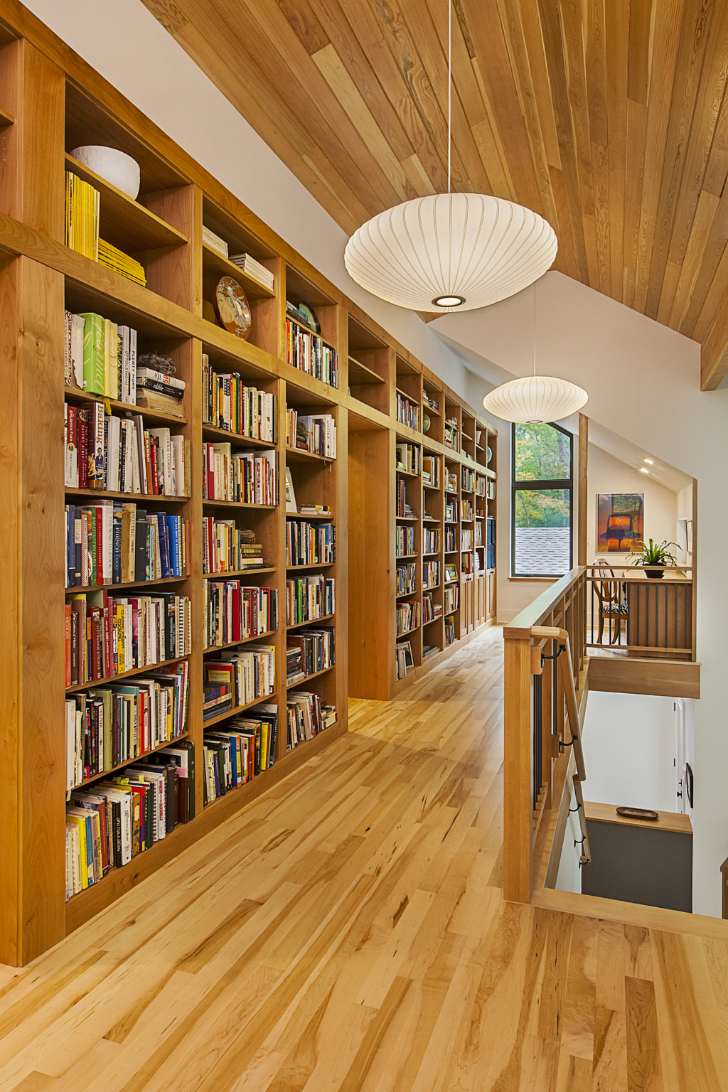New home in Ann Arbor, Michigan - library loft